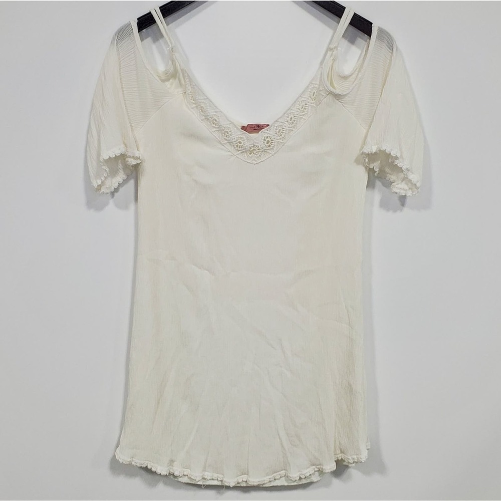 SJS Cold Shoulder Lined Mini Dress